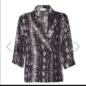 Nation Ltd Snake Print Blazer Size Small NEVER WORN